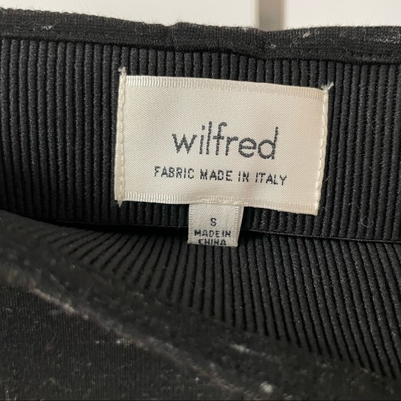 Aritzia Wilfred Dark Grey speckled Skirt size S - Picture 6 of 12